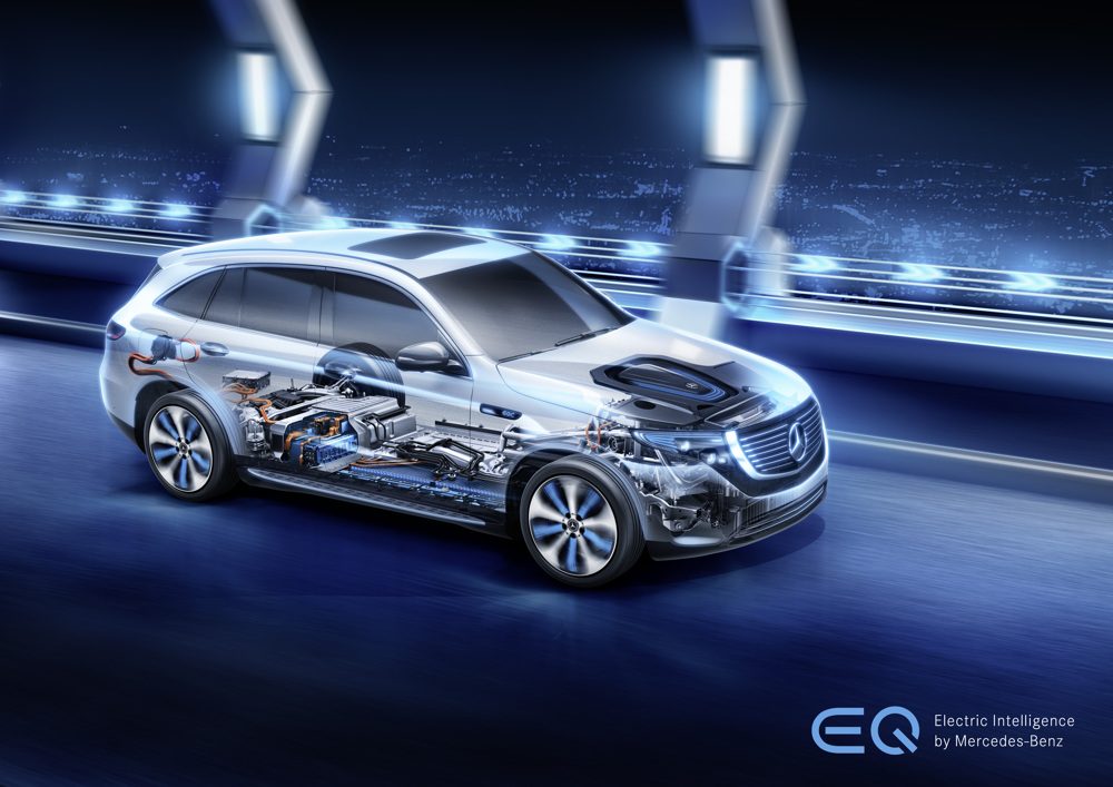 Mercedes-Benz EQC je prvi serijski električni SUV