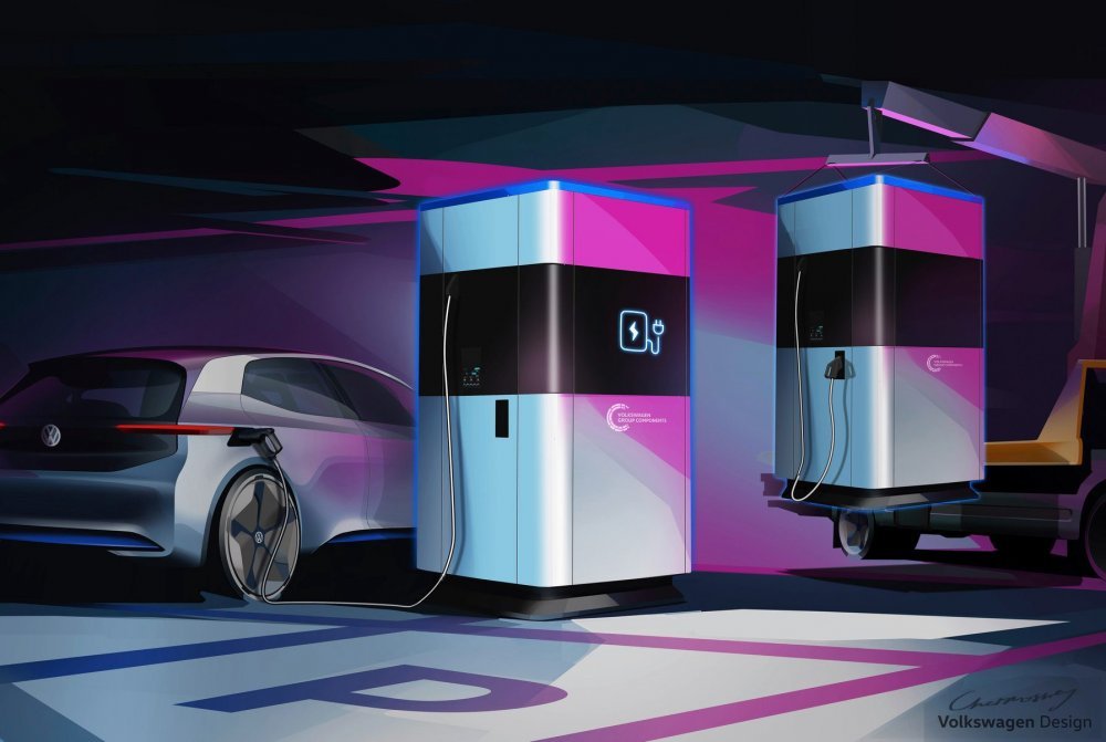 Volkswagen pokazao mobilnu stanicu za punjenje kapaciteta 360 kWh